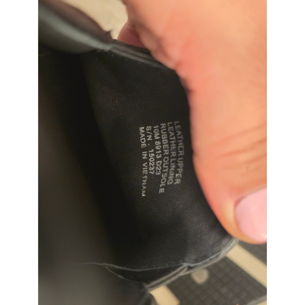 Tory Burch Black Patent Leather Slip On Platform Sneakers Logo Midsole - Picture 10 of 11